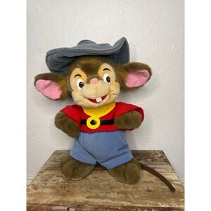 Vtg Universal Studios An American Tail: Fievel Goes West Plush Toy 1989